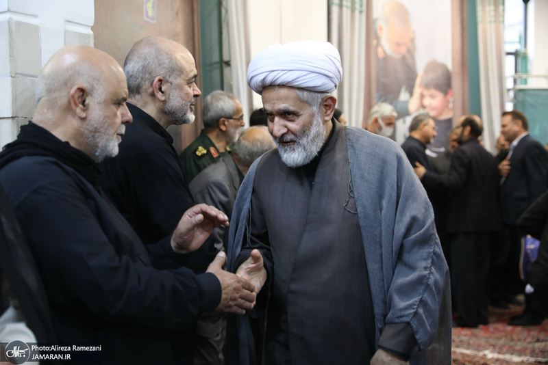 مراسم چهلمین روز شهادت سپهبد حسین سلامی