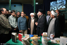 دیدار اعضای جبهه فرهنگی انقلاب اسلامی با سید حسن خمینی 