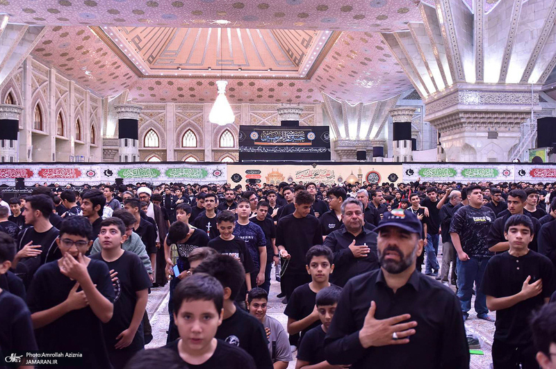 چهاردهمین سوگواره دانش آموزی احلی من العسل در حرم مطهر امام خمینی (س)