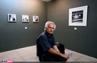 محمد گلجامجو در نمایشگاه سالیانه گروه پودیوم - عکس شراره سامعی