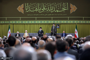 دیدار مسئولان نظام و سفرای کشورهای اسلامی با رهبر معظم انقلاب