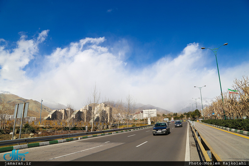 آسمان زیبای امروز تهران (96/11/25)