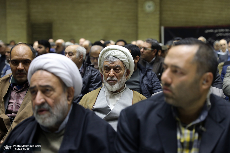 مراسم ختم آیت الله سید ابوالفضل میرمحمدی(ره) در مسجد نور تهران