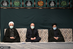 آخرین شب مراسم عزاداری حضرت فاطمه‌زهرا (س) در حسینیه امام خمینی