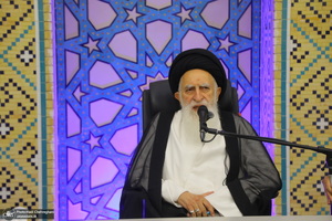 مراسم افتتاح حسینیه آیت الله العظمی بروجردی (ره) در شهر سامرا