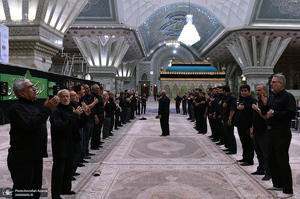 عزادارای روز تاسوعا در حرم امام خمینی (س)