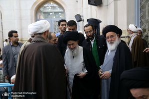 مراسم بیست و ششمین سالگرد ارتحال مرحوم آیت الله العظمی گلپایگانی‎(ره)