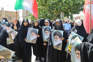 راهپیمایی مردم قم در سالروز قیام 15 خرداد‎‎