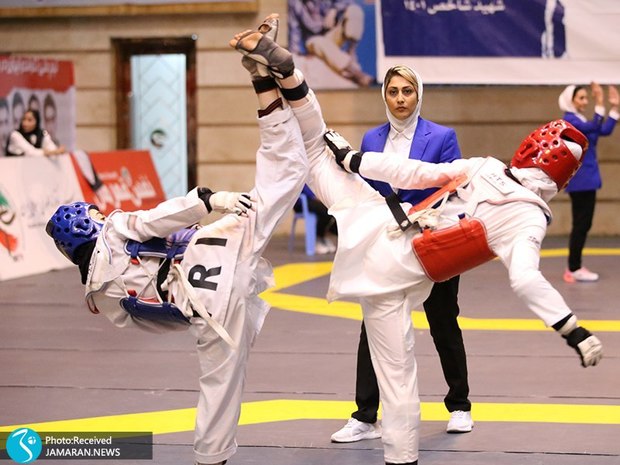 ویدیو| درگیری و جنجال در لیگ تکواندو زنان