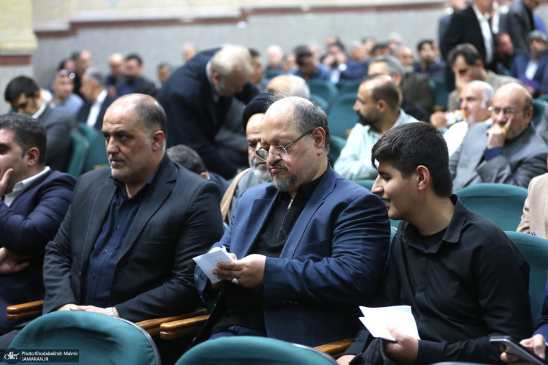 مراسم یادبود حاجیه خانم خدیجه خاتمی در مسجد امیرالمومنین (ع) -2