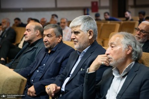 مراسم بزرگداشت احسان صابری در حرم امام خمینی (س)