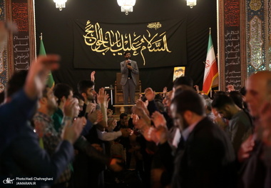 مراسم عزاداری شب شهادت امام موسی کاظم(ع) در حرم کریمه اهل بیت(س)