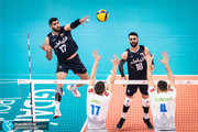 برد قاطع والیبالیست های ایران مقابل اسلوونی/ صعود 99 درصدی به فینال!
