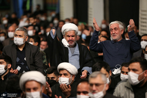 مراسم عزاداری شب شهادت حضرت ‌زهرا (س) در حسینیه امام خمینی