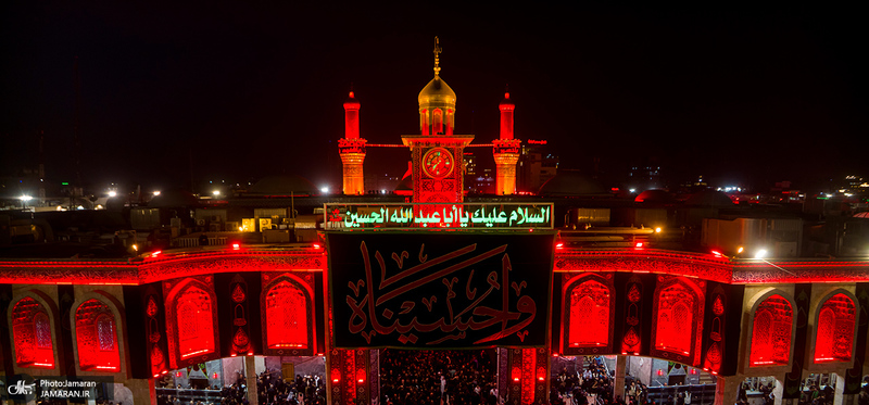 تصاویری از مراسم عزاداری عاشورا و شام غریبان در کربلای معلی