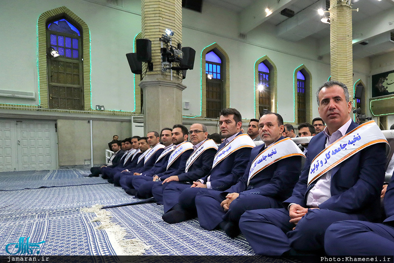 دیدار جمعی از کارگران سراسر کشور با رهبر معظم انقلاب