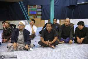 بازدید جمعی از زائرین ابا عبدالله الحسین از کشور اندونزی از جماران