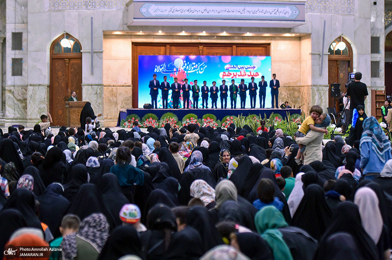 مراسم جشن عید غدیر در حرم امام خمینی (س)