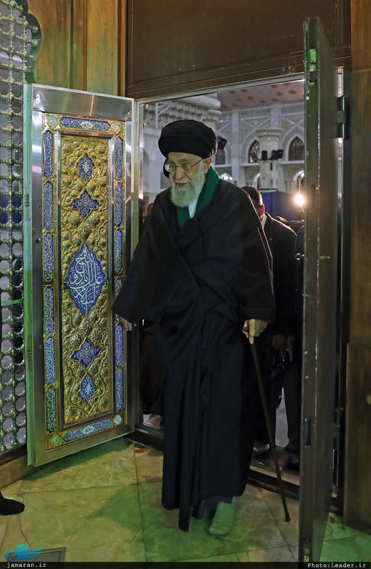 حضور رهبر معظم انقلاب در مرقد مطهر امام راحل و گلزار شهدای بهشت زهرا(س)