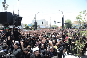 مراسم شهادت امام جعفر صادق(ع) با حضور آیت الله العظمی وحید خراسانی