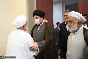 دیدارجمعی از علمای اهل سنت کشور سوریه با سید حسن خمینی