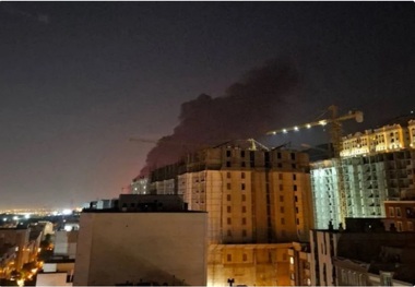 ببینید/ اصابت موشک‌های ایران به نیروگاه حیفا