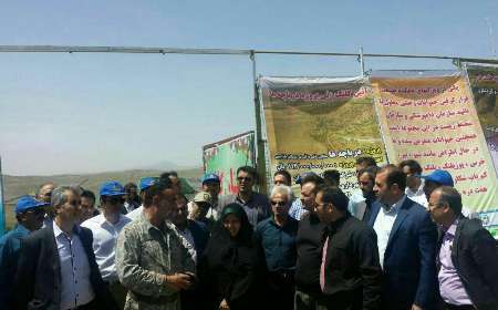 رئیس سازمان محیط زیست از دهکده طبیعت قزوین بازدید کرد