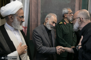 مراسم چهلمین روز شهادت سپهبد حسین سلامی