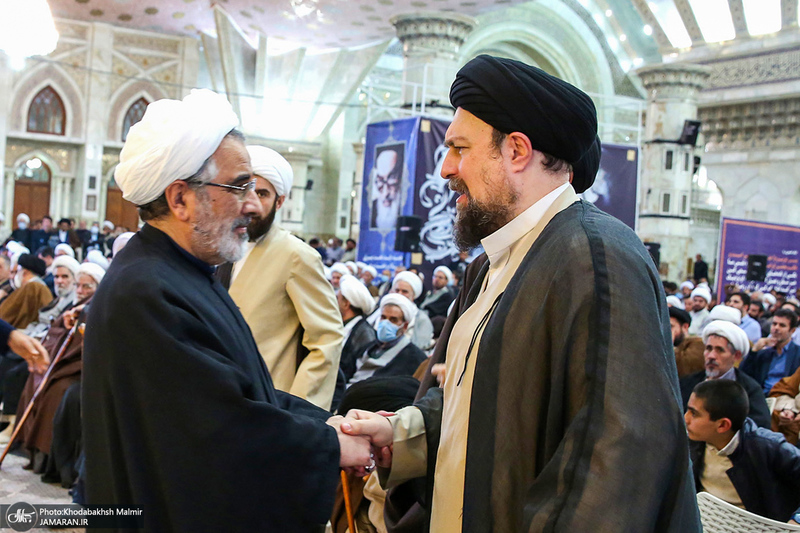 مراسم بزرگداشت چهاردهمین سالگرد رحلت همسر گرامی امام و بیست و هشتمین سالگرد ارتحال حاج سید احمد خمینی -1