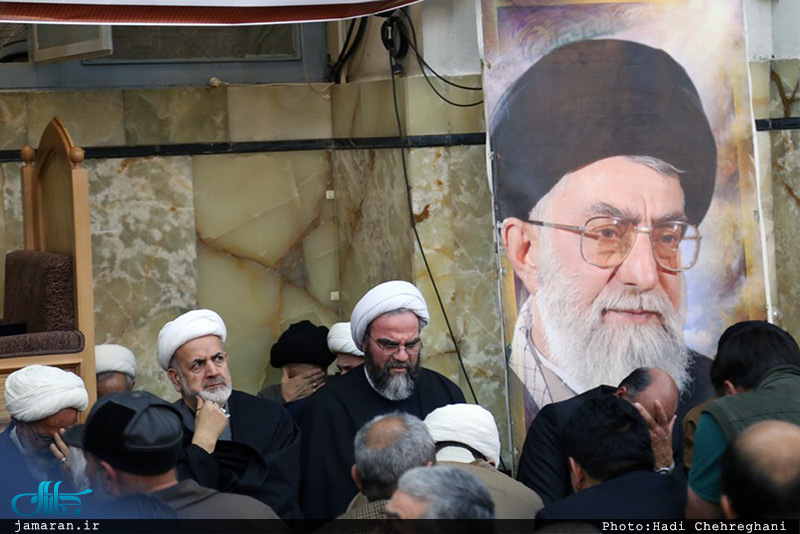 مراسم بزرگداشت آیت الله هاشمی رفسنجانی(ره) در مسجد اعظم قم-1