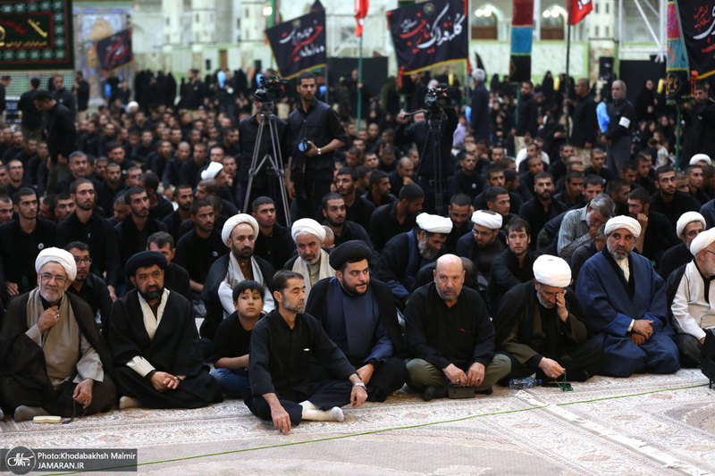 مراسم عزاداری حضرت اباعبدالله الحسین (ع) درحرم مطهر امام خمینی (س)