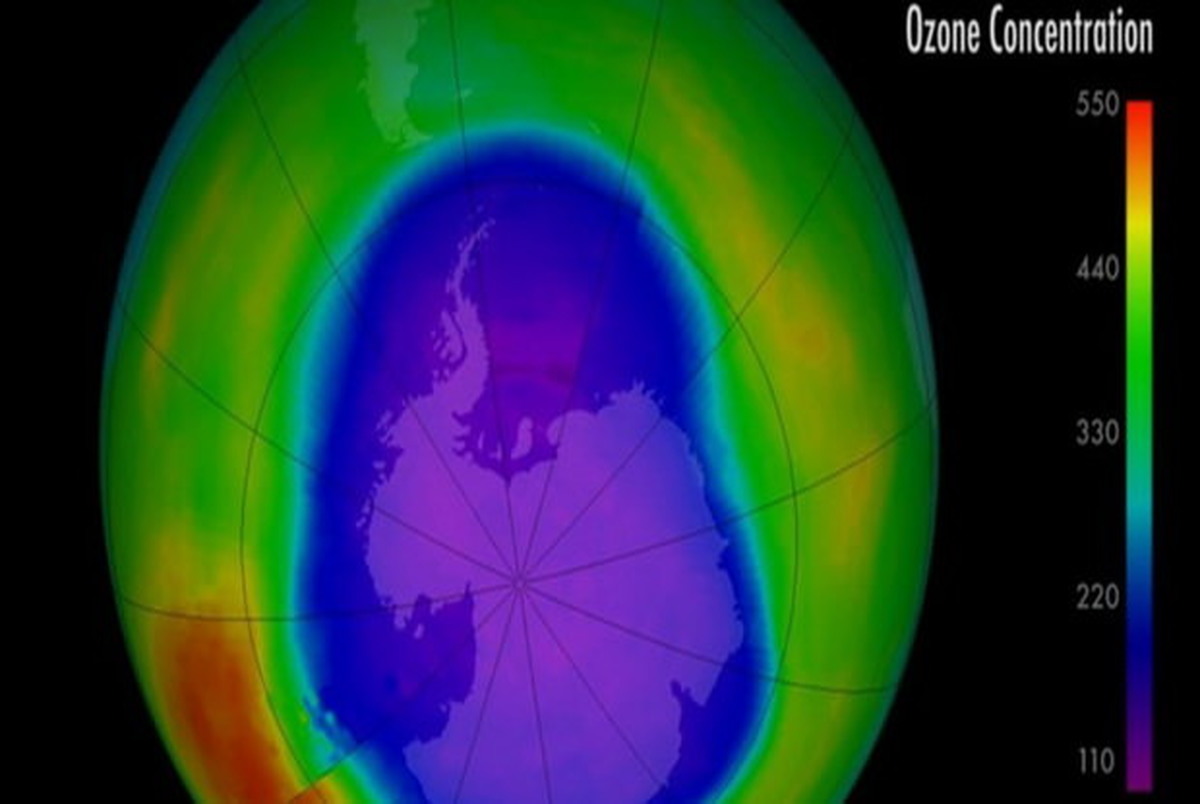 دلیل کوچک شدن لایه اوزون چیست؟