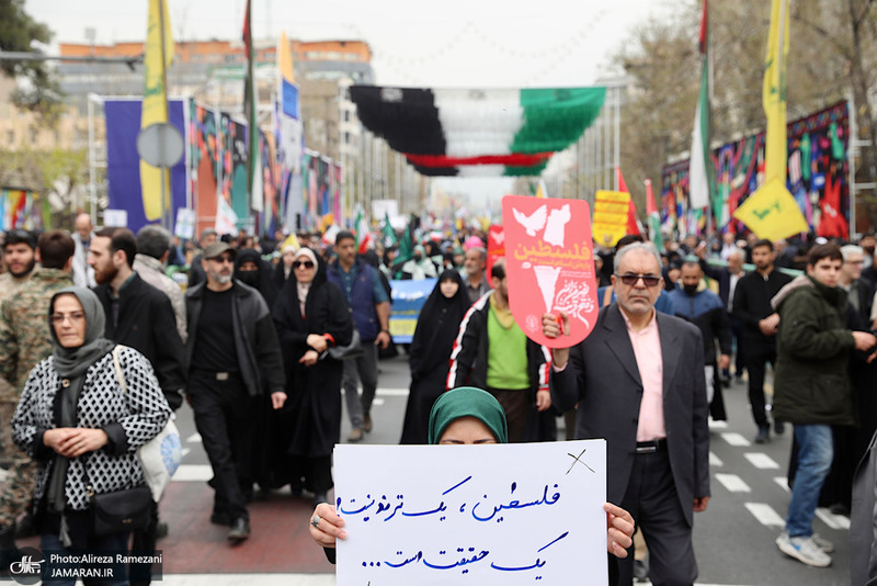 راهپمایی با شکوه روز قدس در تهران-۴