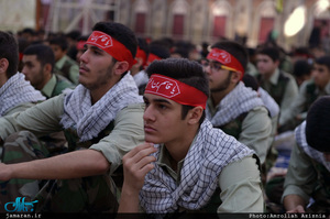 تجدید میثاق دانش آموزان بسیجی با آرمان های امام خمینی(س)