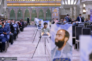 مراسم جشن اعیاد شعبانیه و گرامیداشت روز پاسدار در حرم مطهر امام خمینی (س)