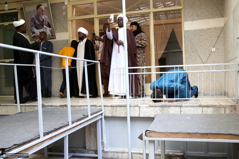 بازدید جمعی از علما کشور آفریقا از جماران