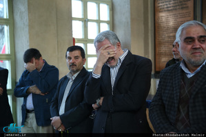 مراسم سالگرد شهدای گردان علی اکبر (ع) در حسینیه جماران 