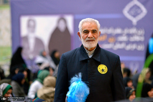 مراسم شب میلاد حضرت زهرا (س) و فرزند برومندش حضرت روح الله در حرم امام خمینی