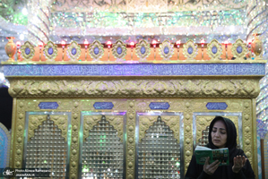 مراسم شب بیست و سوم ماه مبارک رمضان در امام زاده پنج تن لویزان