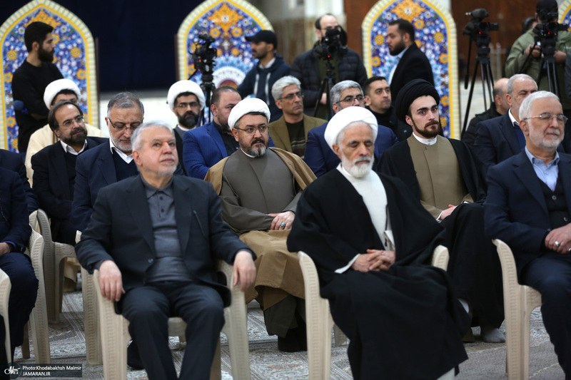 تجدید میثاق اعضای هیئت دولت با آرمان های امام خمینی (س) -2