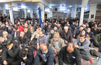 فاطمیه در دفتر آیت‌الله العظمی صانعی