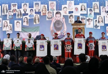 مراسم بزرگداشت اربعین شهادت شهداى اقتدار ایران