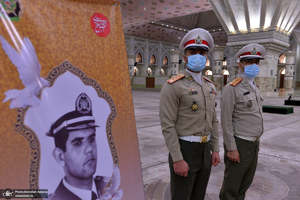 تجدید میثاق مسئولان سازمان عقیدتی سیاسی ارتش با آرمان‌های حضرت امام(س)