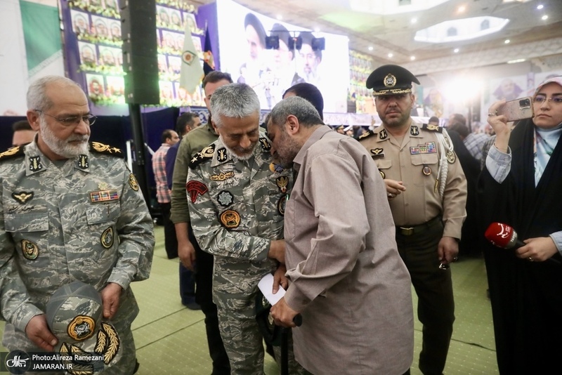 مراسم گرامیداشت شهدای جنگ رمضان