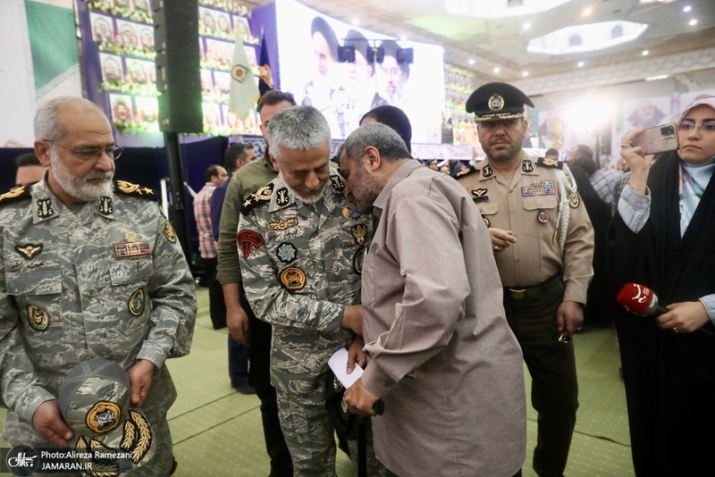 مراسم گرامیداشت شهدای جنگ رمضان