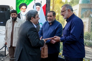 مراسم رونمایی از بنای یادمان مزار شهید سید علی اندرزگو