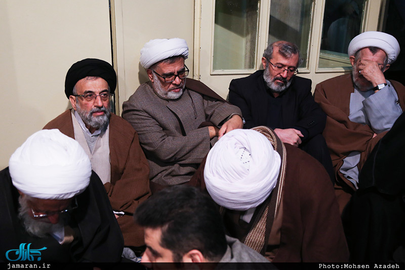 مراسم چهلمین روز درگذشت آیت الله العظمی موسوی اردبیلی(ره) در حسینیه جماران