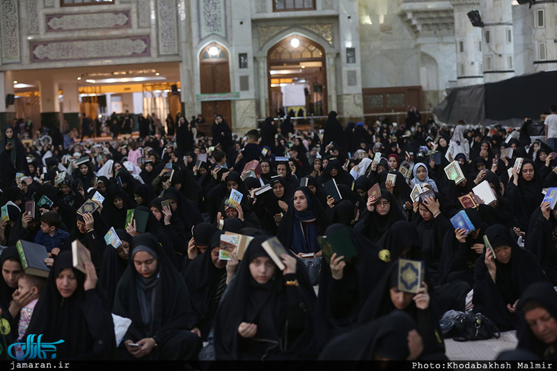 مراسم احیاء شب نوزدهم ماه مبارک رمضان در حرم مطهر امام خمینی (س) /2