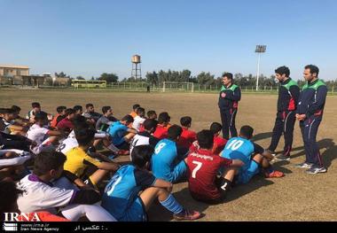 تیم ملی فوتبال جوانان در شوش اردو زد