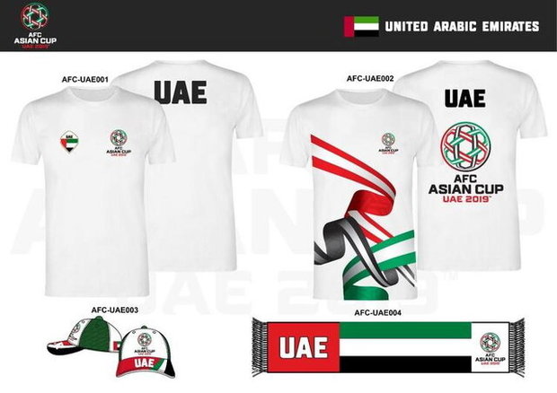 لباس‌های ورزشی جام ملت‌های آسیا ۲۰۱۹ در امارات عرضه می شود
